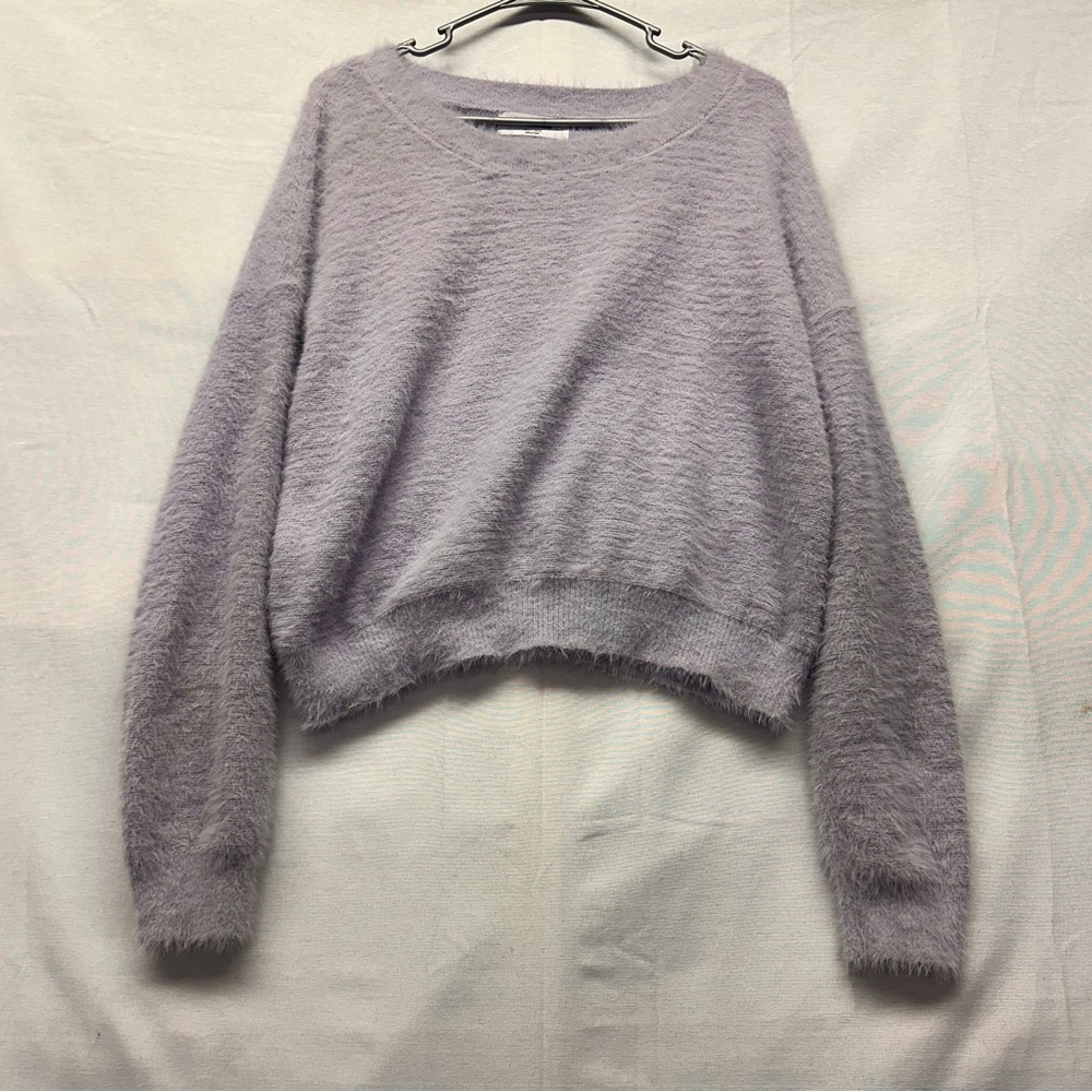 Double Zero Soft Lilac Crew Neck Sweater